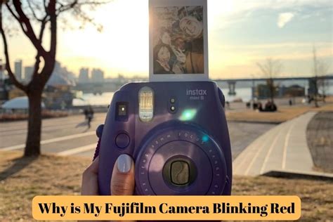Why Is My Fujifilm Camera Blinking Red