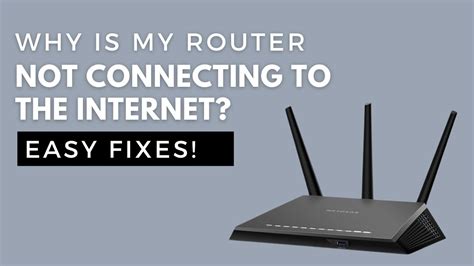 Why Is My Router Not Connecting To The Internet