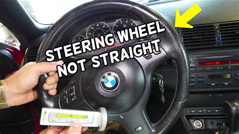 Why Is My Steering Wheel Not Straight