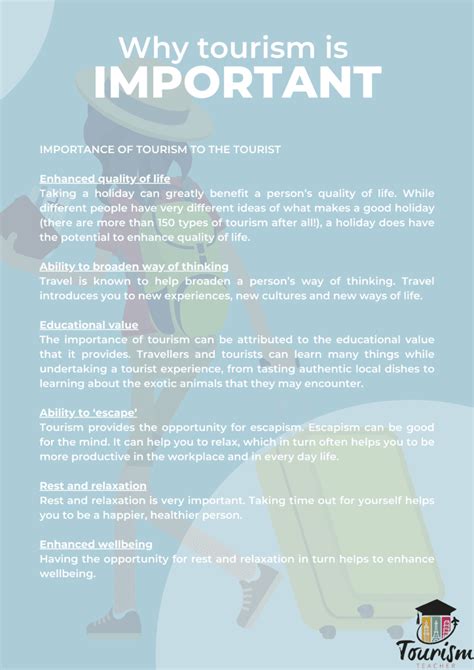 Why Is Tourism Important