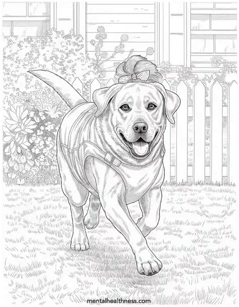 Why Labrador Coloring Pages are the Perfect Creative Outlet