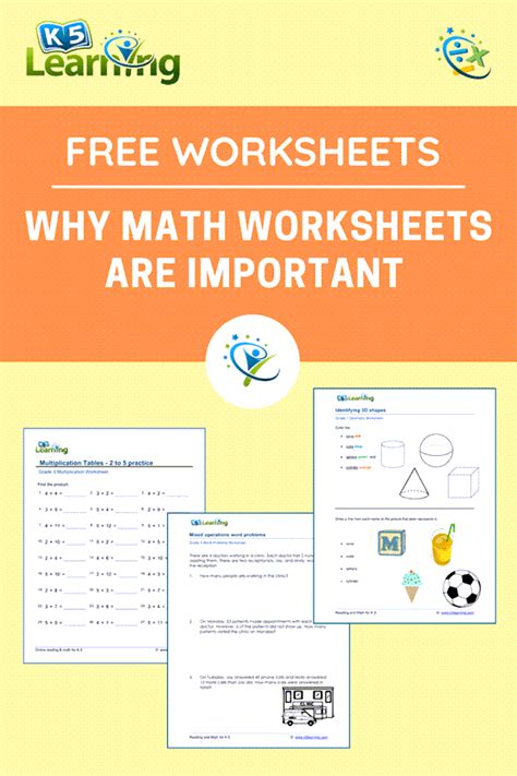 Importance of Multiplication Worksheets