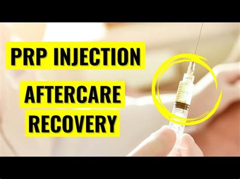 Why No Alcohol After Prp Injection
