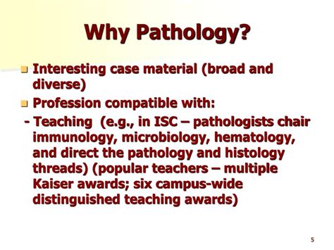 Why Pathology is Key for Differentiation