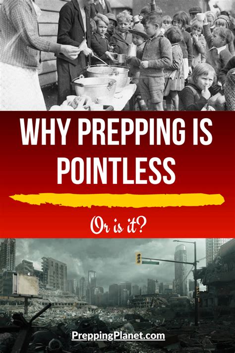 Why Prepping Is Pointless