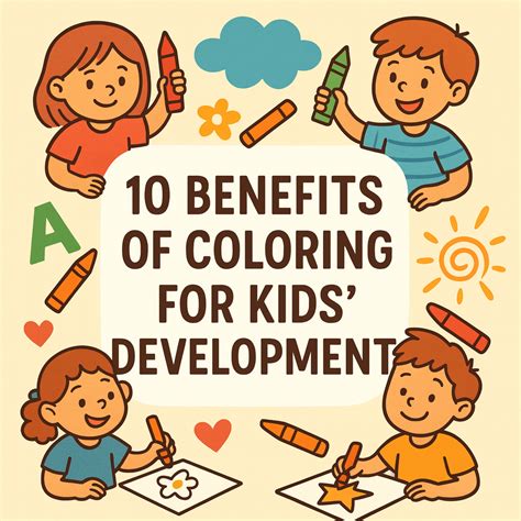 Why Printable Coloring Pages Are Essential for Preschool Development