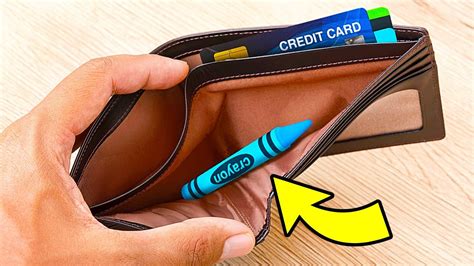 Why Put Crayon In Wallet