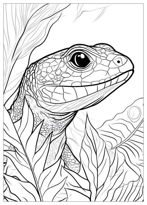 Why Reptile Colouring Pages are Educational and Fun