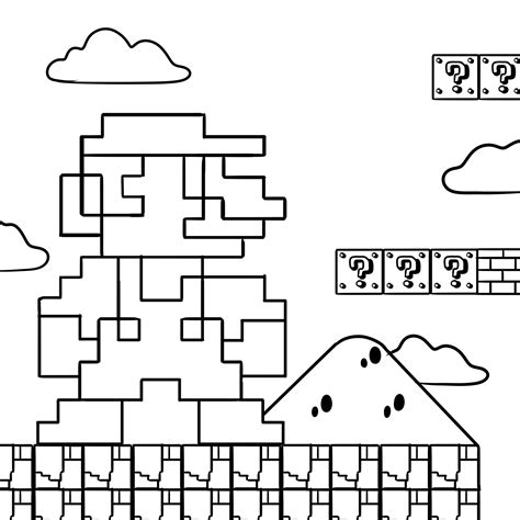 Why Super Mario Coloring Pages are Still a Hit