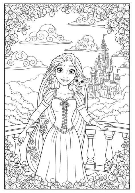 Why Tangled Coloring Pages Are So Enchanting