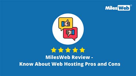 Why Use Web Hosting from MilesWeb: An Honest Review With Features, Pros And Cons