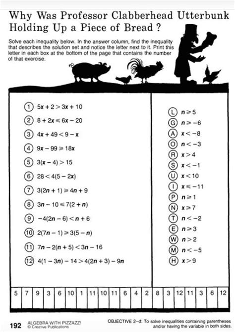 Why Was Professor Clabberhead Answer