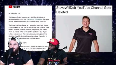 Why Was Stevewilldoit Banned