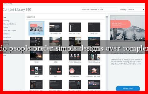 Why We Choose Simple Designs Over Complex Ones