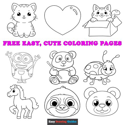 Why We Love Cute Free Coloring Pages