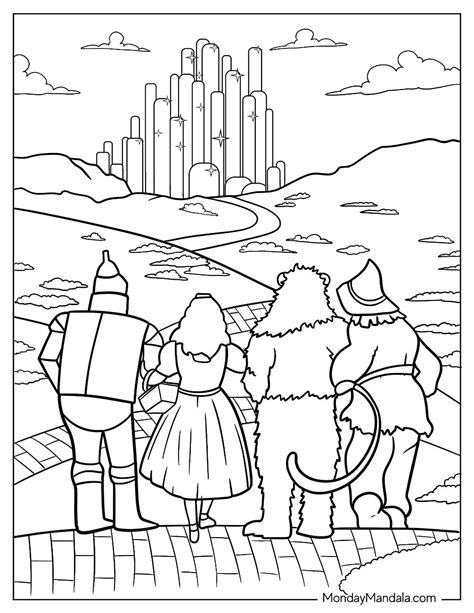 Why Wizard Of Oz Coloring Sheets Are Timeless Fun