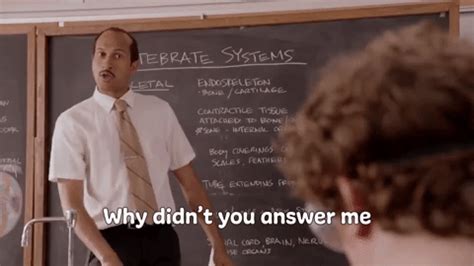 Why Won T You Answer Me