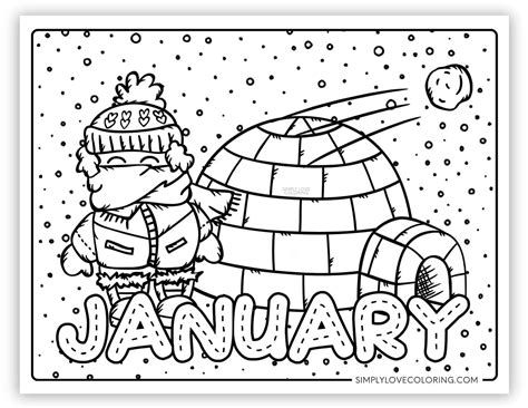 Why You Need Our Free January Coloring Pages