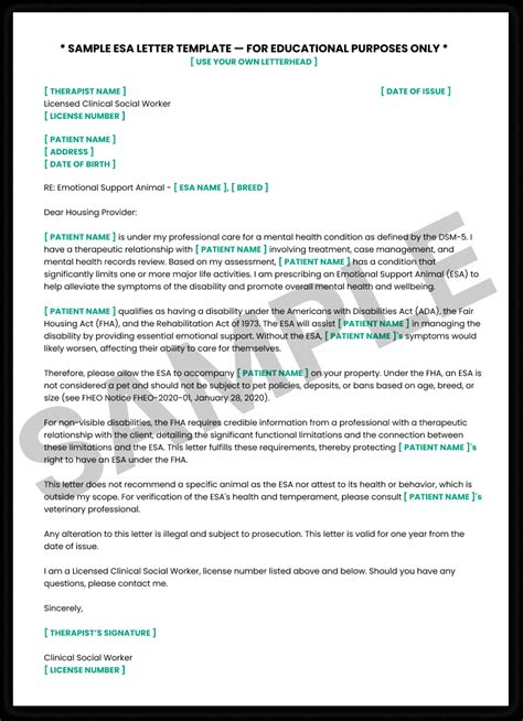 Why You Need a Valid ESA Letter