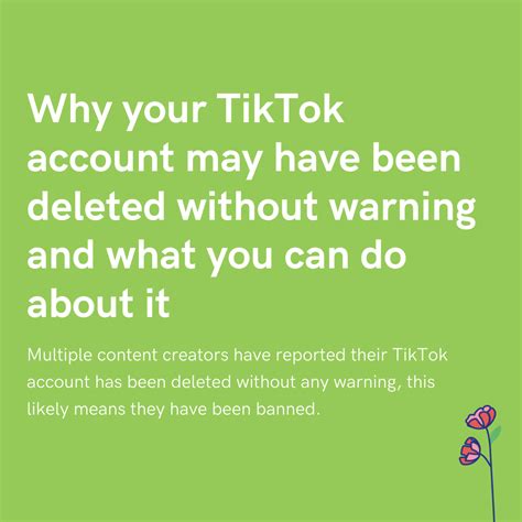 Why Your TikTok Account Cannot Be Deleted