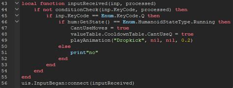 Why is Humanoid:GetState() returning \"Running\" even though the 