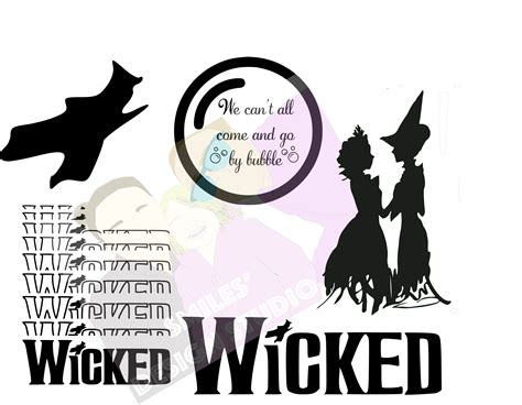 Unleash the Magic of Wicked Musical with Mesmerizing Wicked SVG Templates!