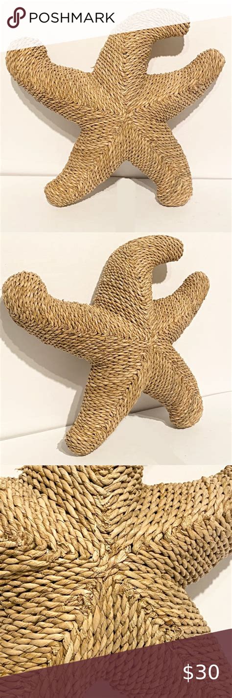 Add Nautical Charm to Your Home with Exquisite Wicker Starfish Wall Decor