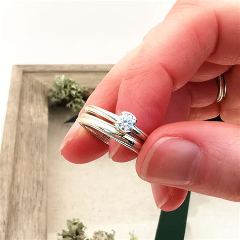 Embrace Forever with Magnificent Wide Wedding Bands and Breath-taking Solitaire Diamonds