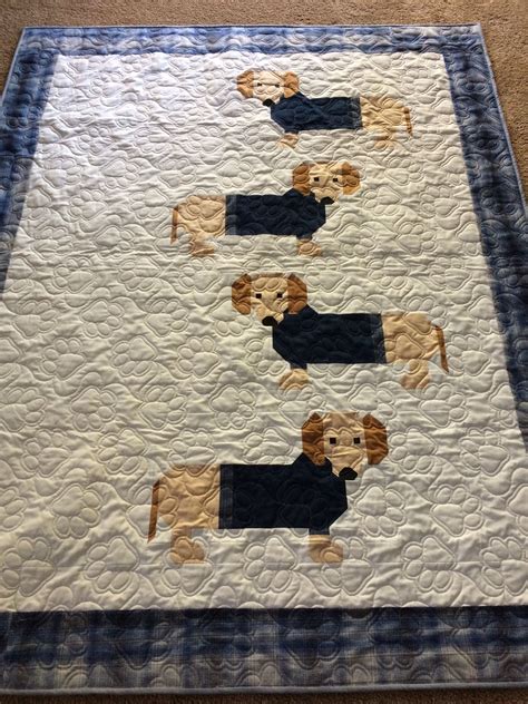 Wiener Dog Quilt Pattern