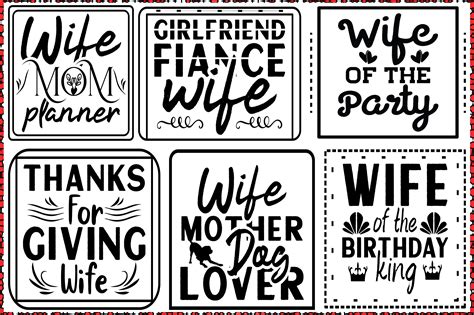 Say 'I DO' to Stunning Wife SVG Designs - Personalize Your Crafts with the Best Collection!