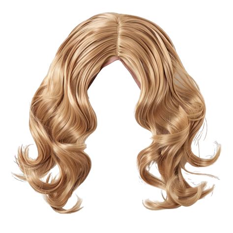 Wig Transparent Background