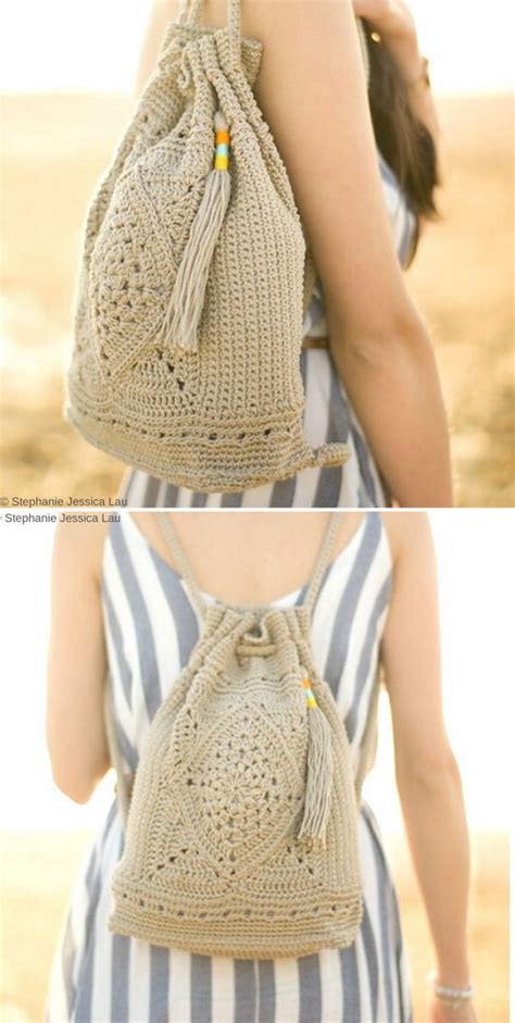 Wild Rose Backpack Crochet Pattern: A Perfect Addition To Your Collection