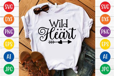 Unleash Your Creative Side with Wild at Heart SVG - A Garden of Artistry!
