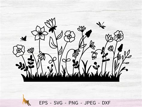 Wild Flower SVG Cut Files