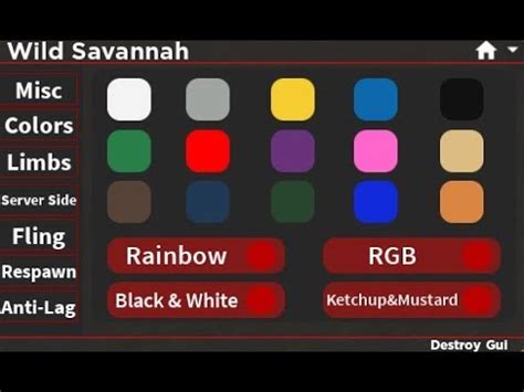 Wild Savannah GUI - Pastebin.com