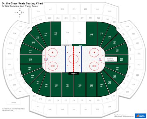 Wild Xcel Seating Chart