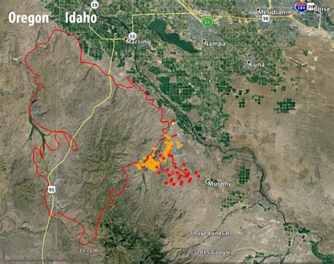 Idaho Fire Map Track Fires Near Me Right Now [August 14]