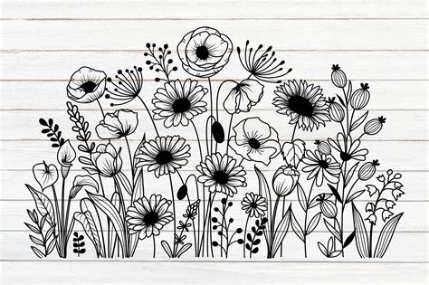 Download Wildflower Svg Printable