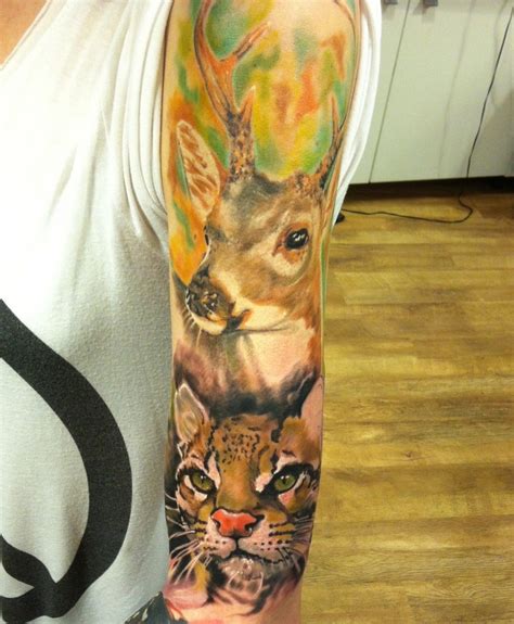 45 Creative Animals Wildlife Tattoo Designs and Ideas For