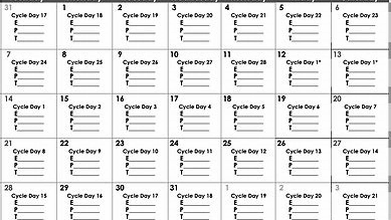 Wiley Protocol Calendar 2024