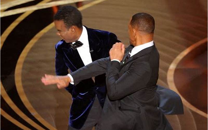 Will Smith Smacking Chris Rock At The Oscars