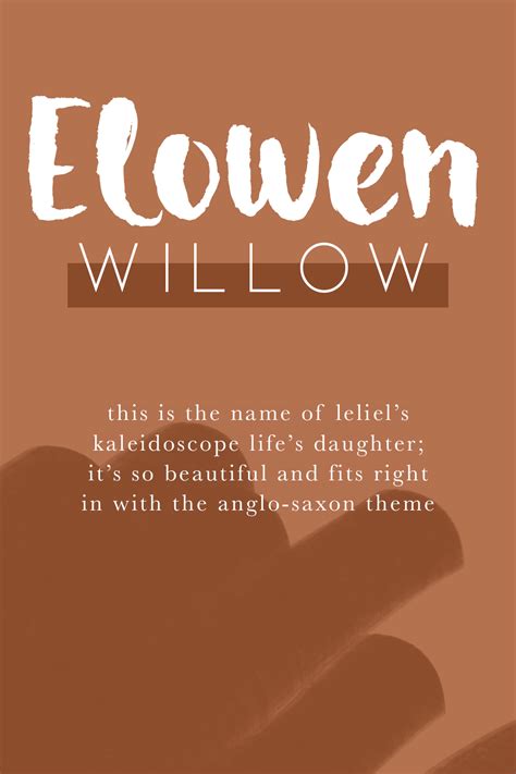 Willow Baby Name