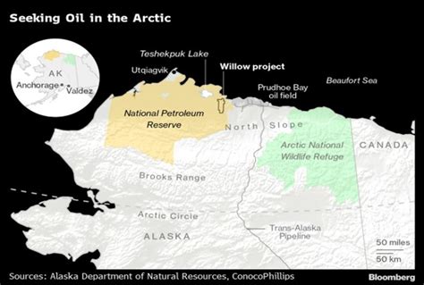 Willow Oil Project Alaska Map Printable