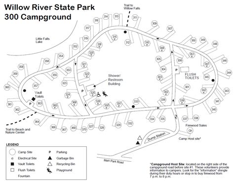 Willow River Campground Map