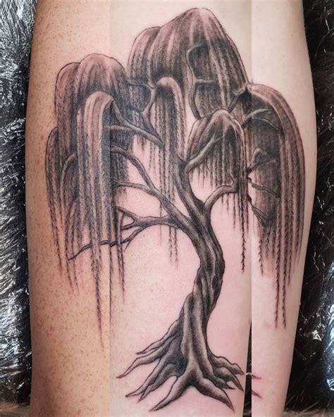 Weeping Willow Tattoo Designs, Ideas and Meaning Tattoos
