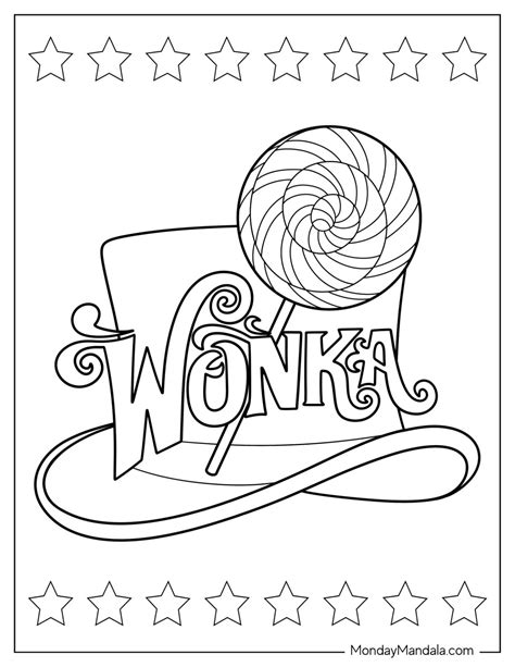Willy Wonka Coloring Pages