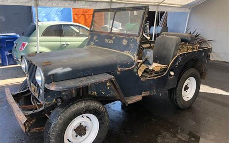 Willys Jeep For Sale Craigslist California