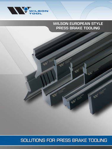 Wilson Tool Catalog