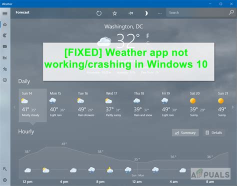 Troubleshooting Win 10 Weather App Not Working: Fix Your Weather Woes!