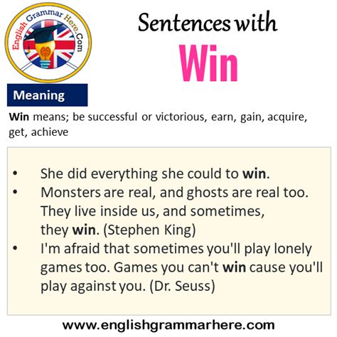 Win Meaning In English